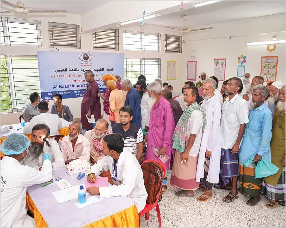 Comprehensive eye testing