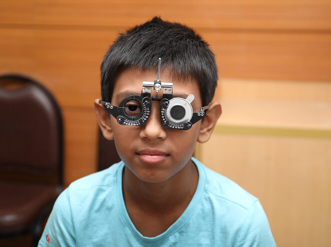 School Health Program: Clear Vision for Brighter Futures