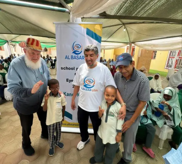 Al Basar USA Mission Team and Students in Kano, Nigeria